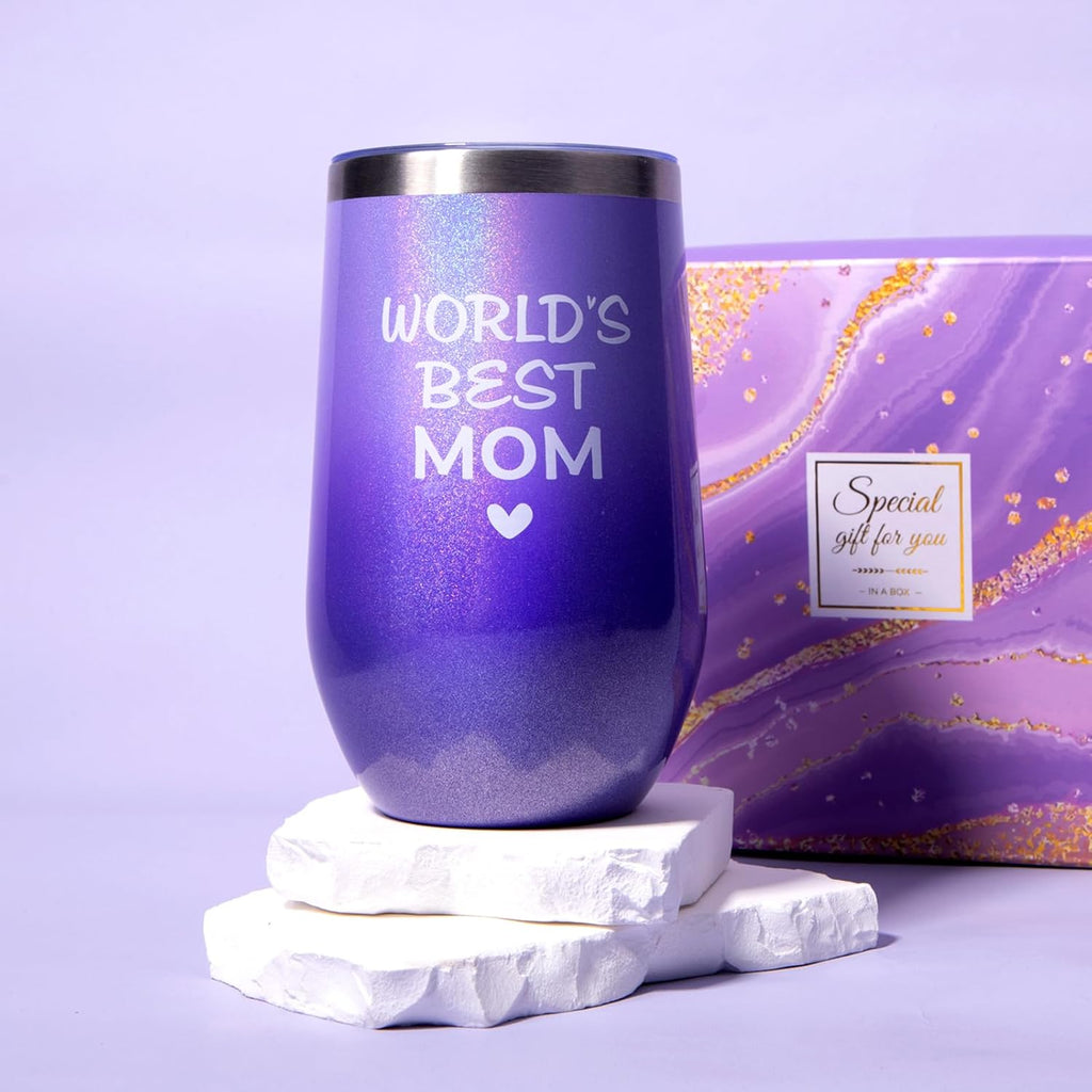 Mom Gifts, Mothers Day Gift Set, Mothers Day Gift, Mothers Day Gifts from Daughter, Son, Husband, Mom Birthday Gifts, Mom Christmas Gifts, Mom Valentine's Day Gifts, Purple