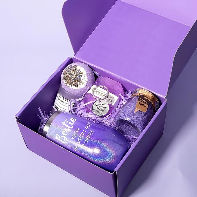 Best Friend Gifts for Women, Best Friend Gifts, Gifts for Women Friends, Birthday Gifts for Women, Christmas Gifts for Friends, Purple
