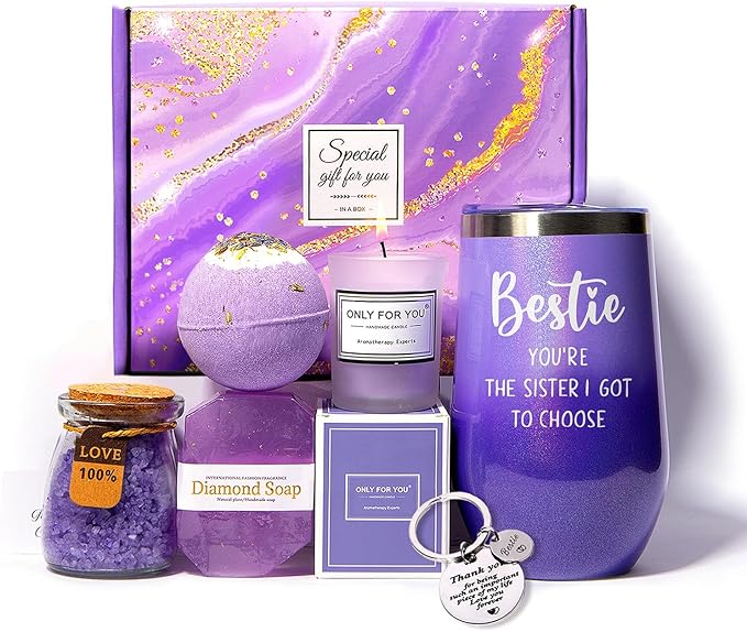 Best Friend Gifts for Women, Best Friend Gifts, Gifts for Women Friends, Birthday Gifts for Women, Christmas Gifts for Friends, Purple