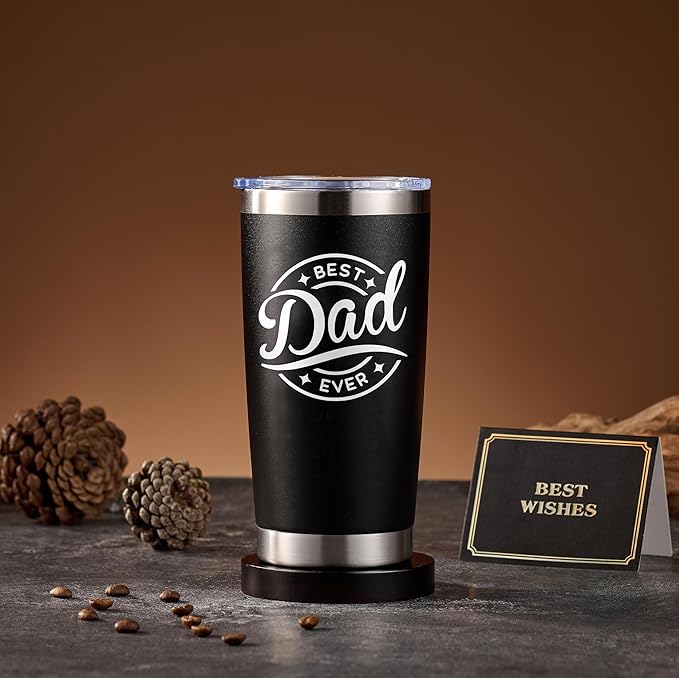 Gifts for Dad, Fathers Day Gift Ideas, from Daughter, Son, Wife, Birthday, Valentine's Day Christmas Day for Dad, Black