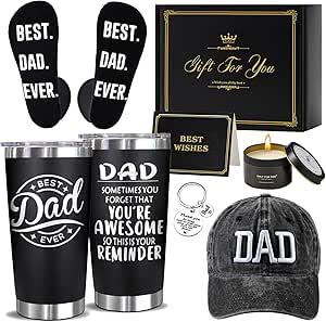 Gifts for Dad, Fathers Day Gift Ideas, from Daughter, Son, Wife, Birthday, Valentine's Day Christmas Day for Dad, Black